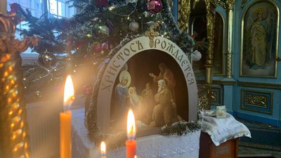 У Черкасах одна парафія ПЦУ святкує Різдво