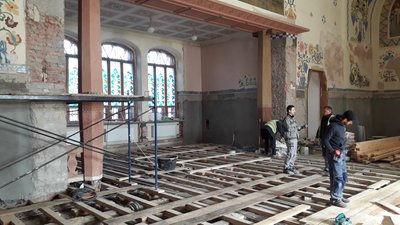 У Полтавському краєзнавчому музеї триває реставрація У Полтавському краєзнавчому музеї триває реставрація