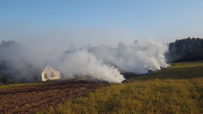 На Волині виявили десятьох паліїв. Як покарають за спалювання стерні