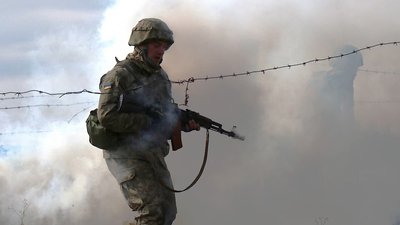 Український військовослужбовець, армія, фронт