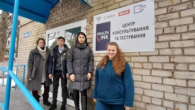 Команда Центру консультування та тестування у Краматорську, фото: Суспільне Донбас