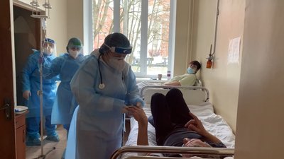 "37 пневмоній на день": у Новояворівській лікарні рекордна кількість госпіталізованих