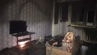Чоловік з опіками у лікарні: у Рівному горіла квартира