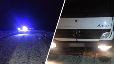 На Черкащині на пішохода наїхала вантажівка. Він загинув