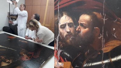 У Кропивницькому презентували книгу про крадіжку картини Караваджо з Одеського музею У Кропивницькому презентували книгу про крадіжку картини Караваджо з Одеського музею