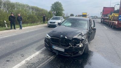 Пошкоджений автомобіль внаслідок ДТП