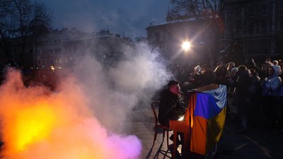 У Львові згадували події Революції Гідності: як це було У Львові згадували події Революції Гідності: як це було