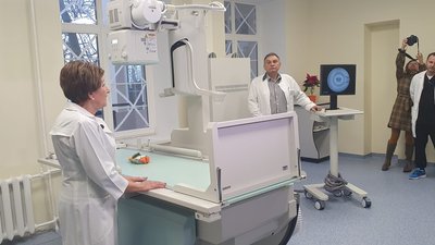 Львівська лікарня отримала високотехнологічний рентген-апарат Львівська лікарня отримала високотехнологічний рентген-апарат