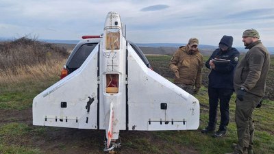 російський дрон у Молдові