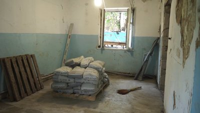Після ремонту тут буде кабінет для огляну лікаря та процедурні кімнати Після ремонту тут буде кабінет для огляну лікаря та процедурні кімнати