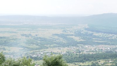 Вид з оглядового майданчика на Страгорі Вид з оглядового майданчика на Страгорі