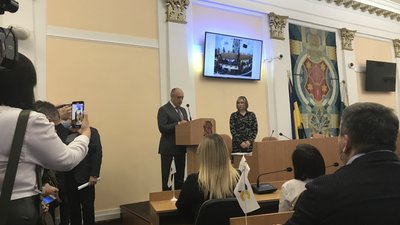 Олександр Мамай складає присягу Олександр Мамай складає присягу
