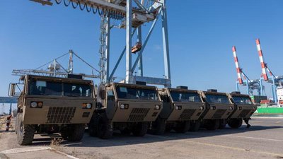 Техніка в порту Ізраїлю