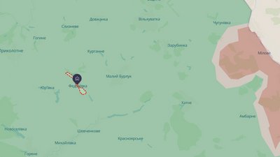 федорівка вільхуватської громади на мапі