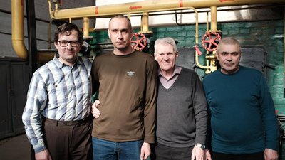 Чернівецькі комунальники, які відновлювали теплопостачання у Києві