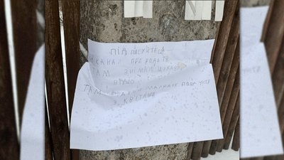 Хлопчик написав оголошення з проханням підписатися на його YouTube-канал про природу Хлопчик написав оголошення з проханням підписатися на його YouTube-канал про природу