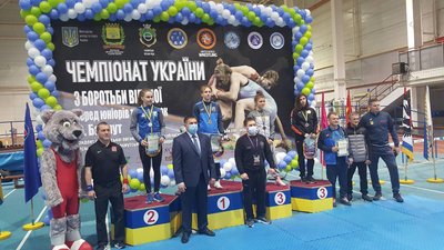 Три борчині Житомирщини виконали норматив майстра спорту на чемпіонаті України з вільної боротьби