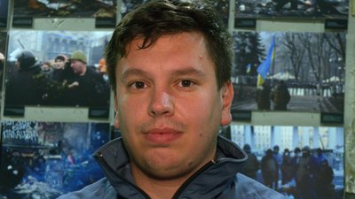 Михайло Крумшин жив на Майдані 107 днів Михайло Крумшин жив на Майдані 107 днів