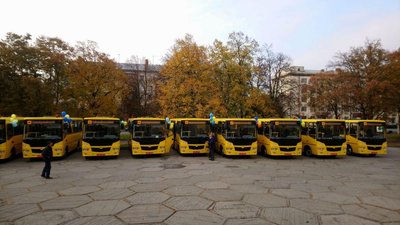 На Полтавщині за 17 мільйонів гривень мають придбати шкільні автобуси