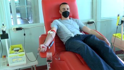 У Херсоні нацгвардійці стали донорами У Херсоні нацгвардійці стали донорами