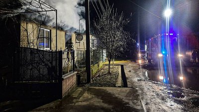 На Закарпатті сталася пожежа у приватному будинку