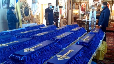 На Львівщині провели перепоховання воїнів УПА