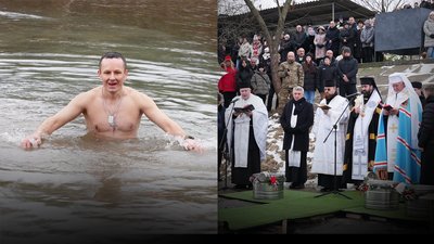 Водохреще, Йордан, свято, освячення, богослужіння, релігія, Івано-Франківськ