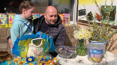 Марічка із батьком Олегом Підфігурним