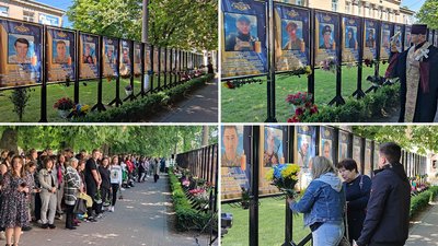 "Рідні хотіли, щоб це було в центрі селища". У громаді на Кіровоградщині облаштували алею зі світлинами полеглих бійців "Рідні хотіли, щоб це було в центрі селища". У громаді на Кіровоградщині облаштували алею зі світлинами полеглих бійців
