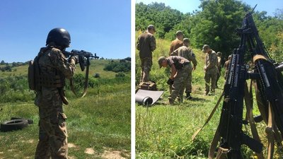 Вчаться стріляти і виживати: на Черкащині триває вишкіл для юних "морпіхів"