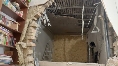 обстріли, Херсон, Катерина Данилевська, руйнування обстріли, Херсон, Катерина Данилевська, руйнування
