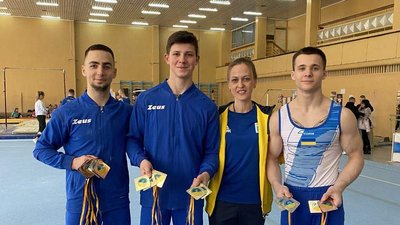 17-річні Ковтун та Бачинська - чемпіони України у спортивній гімнастиці. Результати змагань