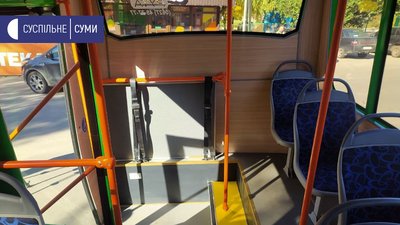 У Сумах тестували нову модель маршрутки