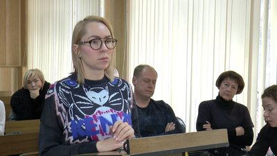 Свідок Ірина Климко на допиті Свідок Ірина Климко на допиті