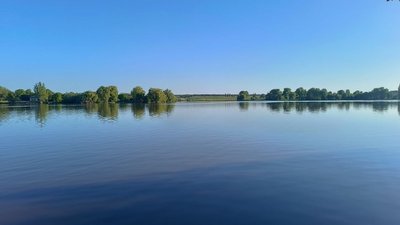 Ставок в одному з населених пунктів Хмельниччини