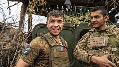 Українські військовослужбовці