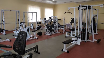 Рівненщині відкрили спорткомплекс "Сарни-Арена" Рівненщині відкрили спорткомплекс "Сарни-Арена"