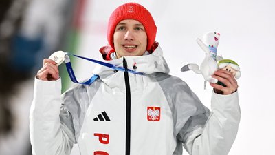 Кацпер Томасяк здобув "срібло" в стрибках з трампліна на Олімпійських іграх-2026