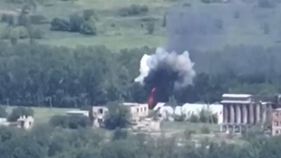 На Харківщині артилеристи вдарили по техніці окупантів РФ — відео
