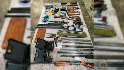 Біля Чернігова викрили підпільну майстерню з виготовлення та ремонту вогнепальної зброї