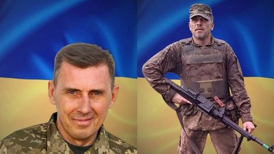 Полеглі військові Микола Табанюк та Євгеній Жаворонков, з якими прощаються на Буковині