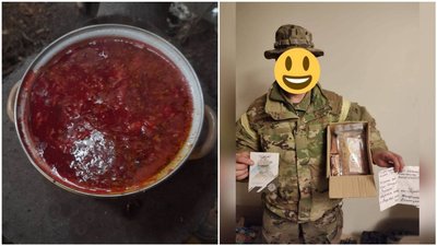 Господині з Вінниччини відправили понад 11 тисяч сухих борщів та супів для оборонців