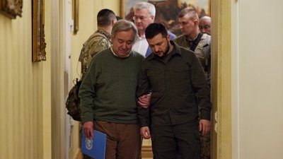 Зеленський та Гуттереш обговорили вихід РФ із "зернової ініціативи"