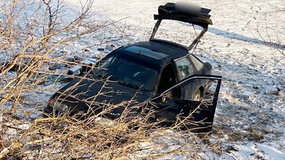 На Івано-Франківщині перекинувся автомобіль: загинула пенсіонерка