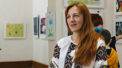 У Тернополі відкрили виставку 10-річного художника У Тернополі відкрили виставку 10-річного художника
