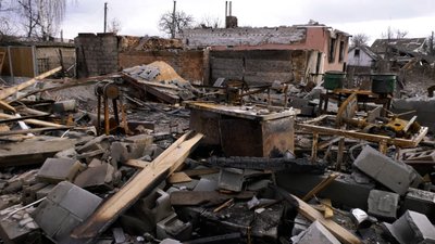 Новоселівка після звільнення від росіян Новоселівка після звільнення від росіян