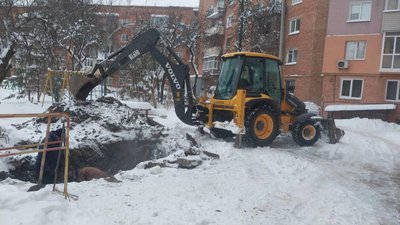 Прорвало трубу