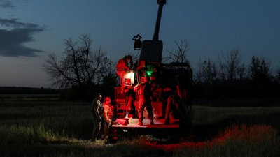 Артилерія вночі