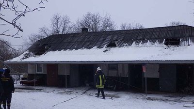 Чоловік після суперечки підпалив будівлю Чоловік після суперечки підпалив будівлю