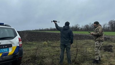 Пошук, дрон, Дніпропетровщина